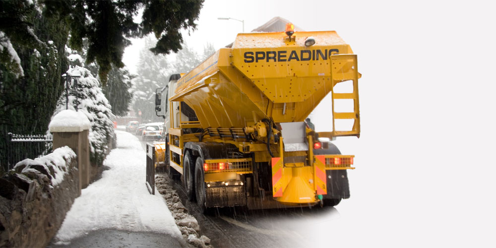 Winter Road Gritting and Road Salt